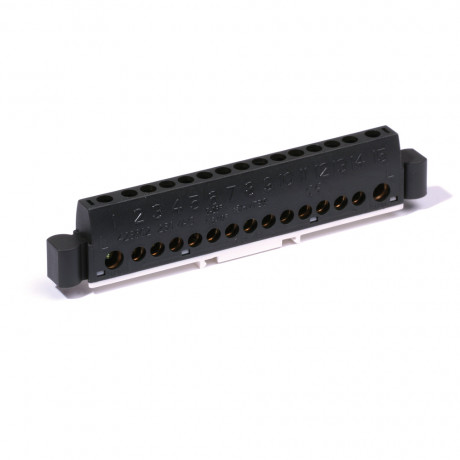 Borniers clipsables sur rail DIN