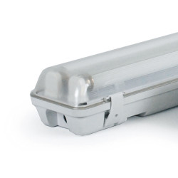 Réglettes fluorescentes étanches 2x36W