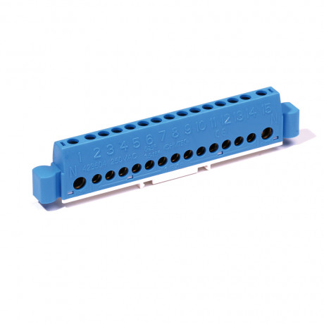 Borniers clipsables sur rail DIN