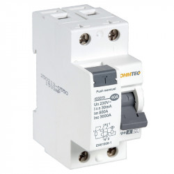 Interrupteur différentiel 1P+N 3kA, 40A type A