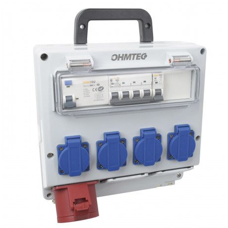 coffret d'atelier mural monophasé et triphasé