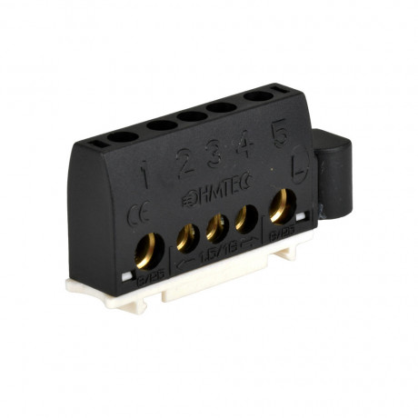 Bornier de phase 5 bornes