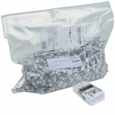 2500 Wago à enfichage direct 2273-202 / 2 entrées