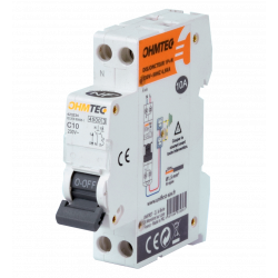 Disjoncteur à vis 1P+N 10A...
