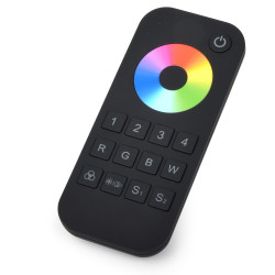 Télécommande RF 4 zones pour contrôleur de ruban LED RGB ou RGBW