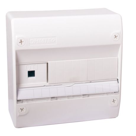 Coffret de communication  1 rangée avec 8 connecteurs RJ45 CAT 6