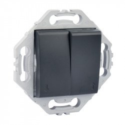 Commande de volet anthracite