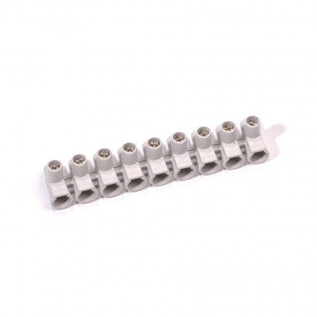 Lot de 10 barrettes de 9 connexions unilatérales de 2.5mm²