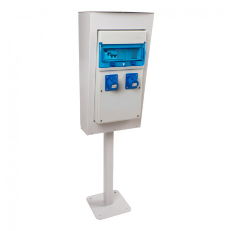 Borne de camping avec 2 prises CEE 10A