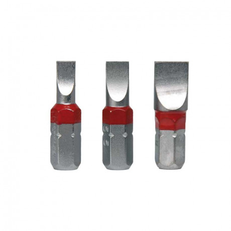 Jeu  de 3 Embouts Plat 4.5/5.5/8 x25mm
